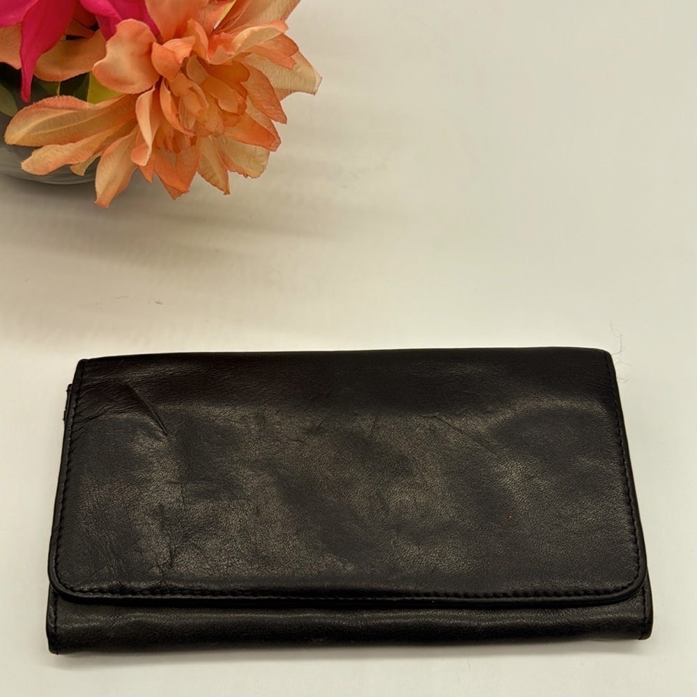 Fossil Black Leather Vintage Standard Size Wallet